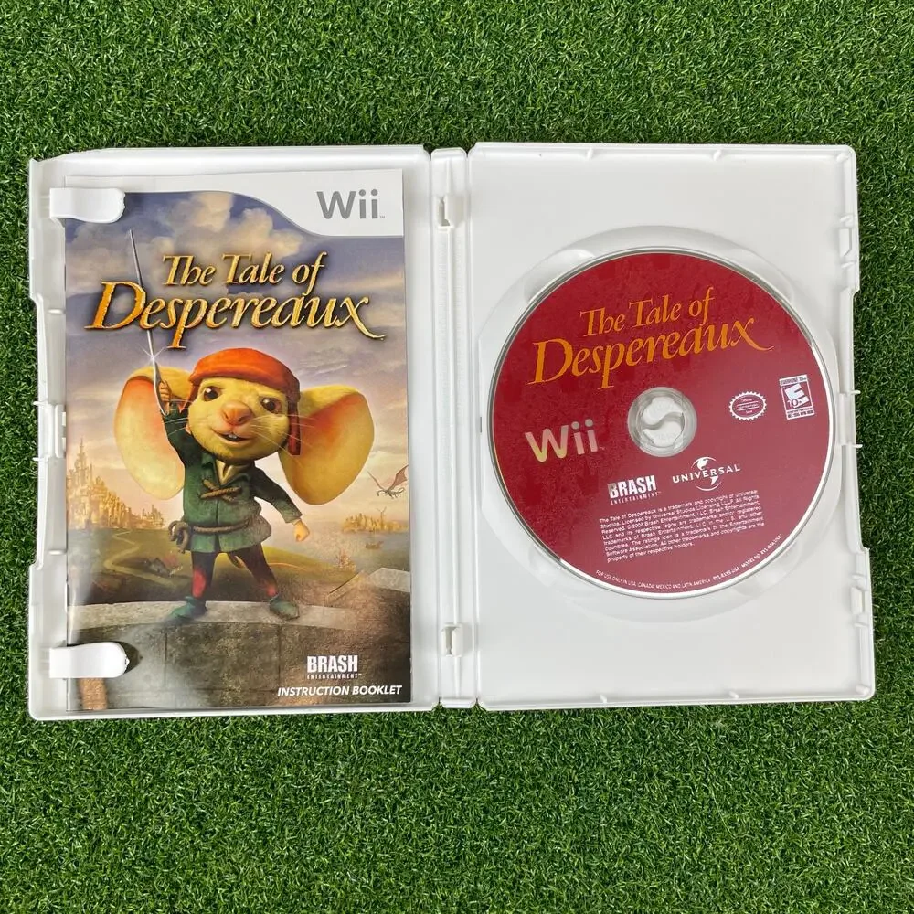 Tale of Despereaux Nintendo Wii 2008 Complete Tested